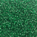 TOHO TR-08-7B   8/0 Transparent Dark Green Seed Beads, 5 or 10 Grams