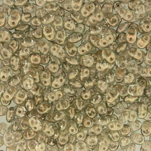 Matubo Superduo 2.5 x 5 mm 00030-29270  Halo Champagne Beads - 5 or 10 gm