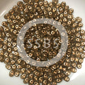 Matubo Superduo 2.5 x 5 mm 00030-29270  Halo Champagne Beads - 5 or 10 gm