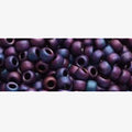 TOHO TR-11-704  11/0 Matte Purple Iris Metallic Seed Beads, 5 or 10 gm