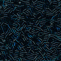 Miyuki BGL1-452  #1 Metallic Blue Iris Bugle Beads, 3 mm - 5 or 10 gm