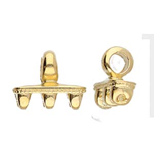 Cymbal™ Mesaria III Superduo Hook & Eye Clasp, 12 x 10.2 mm & 12 x 18 mm,  - Antique Brass Plated, 24K Gold Plated or Antique Silver Plated - Hooks and Eyes Are Sold Separately