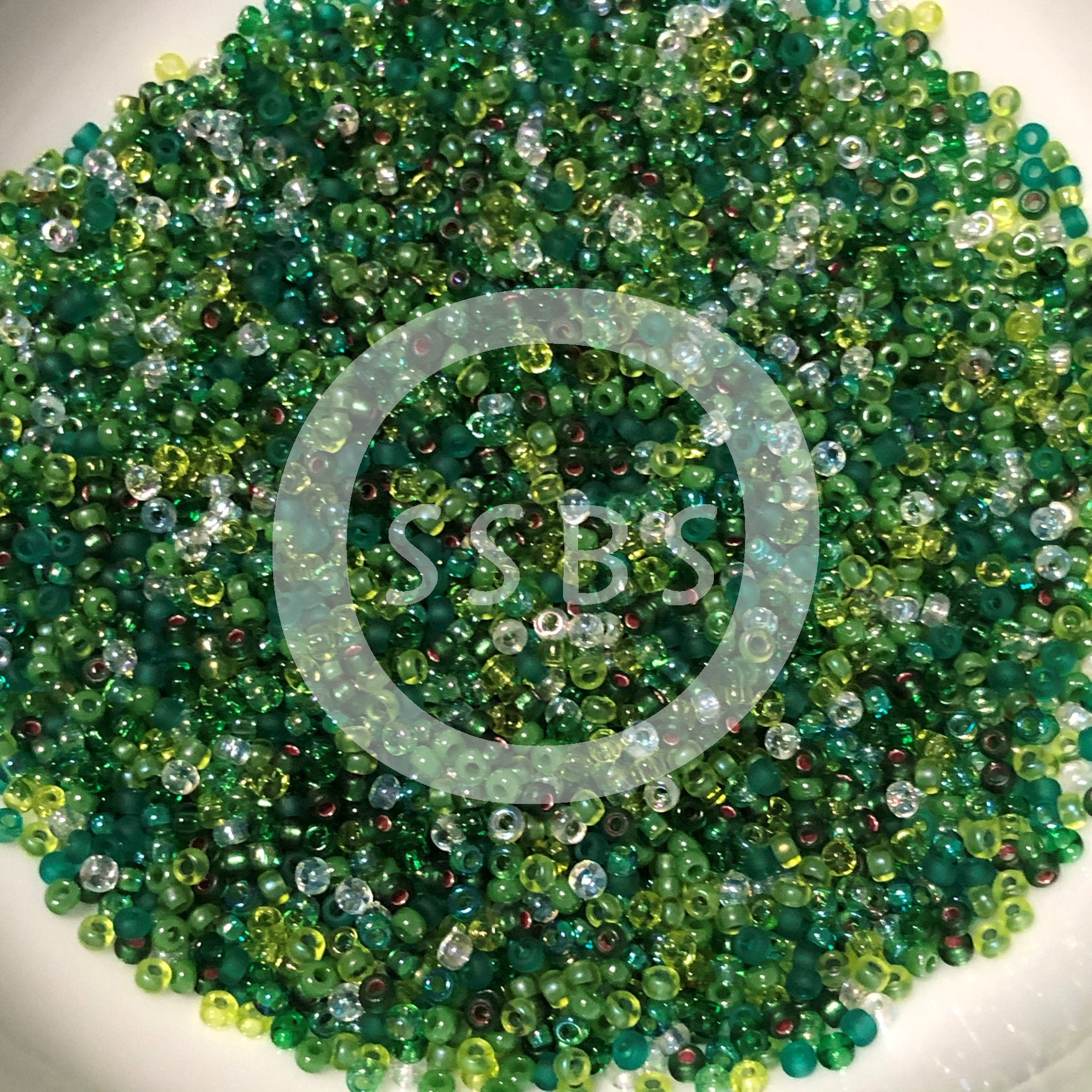 Miyuki 11-MIX03  11/0 Evergreen Mix Seed Beads - 5 or 10 gm