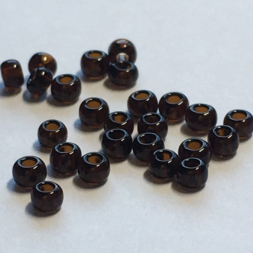 TOHO TR-11-14  11/0 Transparent Root Beer Seed Beads, 5 gm