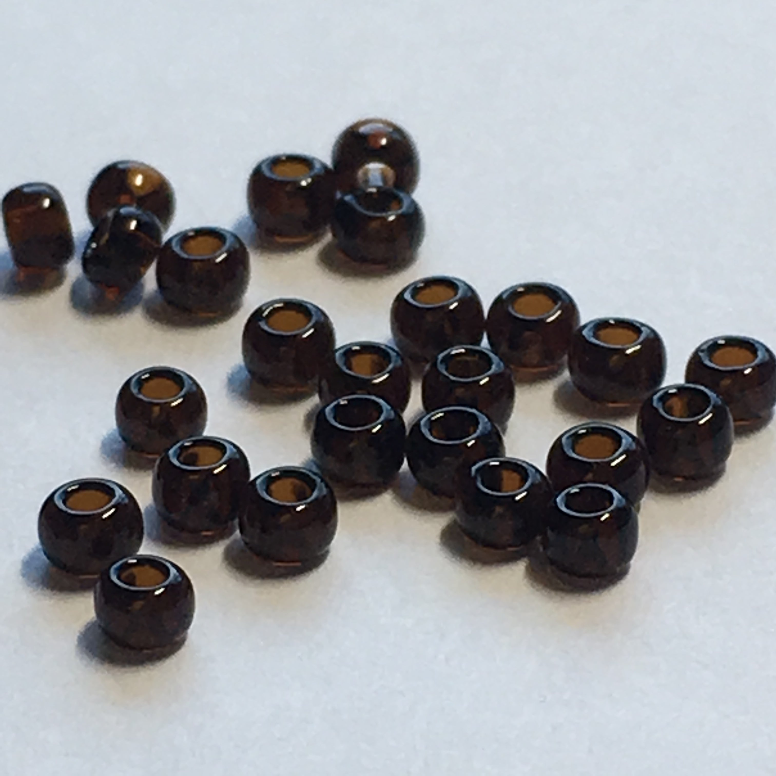 TOHO TR-11-14  11/0 Transparent Root Beer Seed Beads, 5 gm