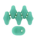 Matubo Superuno 2.5 x 5 mm 63130  Turquoise Green Beads - 5 or 10 gm