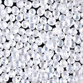 Miyuki Drop 3.4 mm DP34-131FR Matte Transparent Crystal AB Beads - 5 or 10 gm