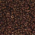 TOHO TD-11-501  11/0 Higher Metallic Cinnamon Bronze Demi Beads, 5 or 10 gm