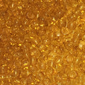 TOHO TR-11-2B  11/0 Transparent Topaz Seed Beads, 5 gm