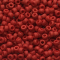 Miyuki 8-2040   8/0 Matte Metallic Dark Maroon Seed Beads - 5 or 10 gm