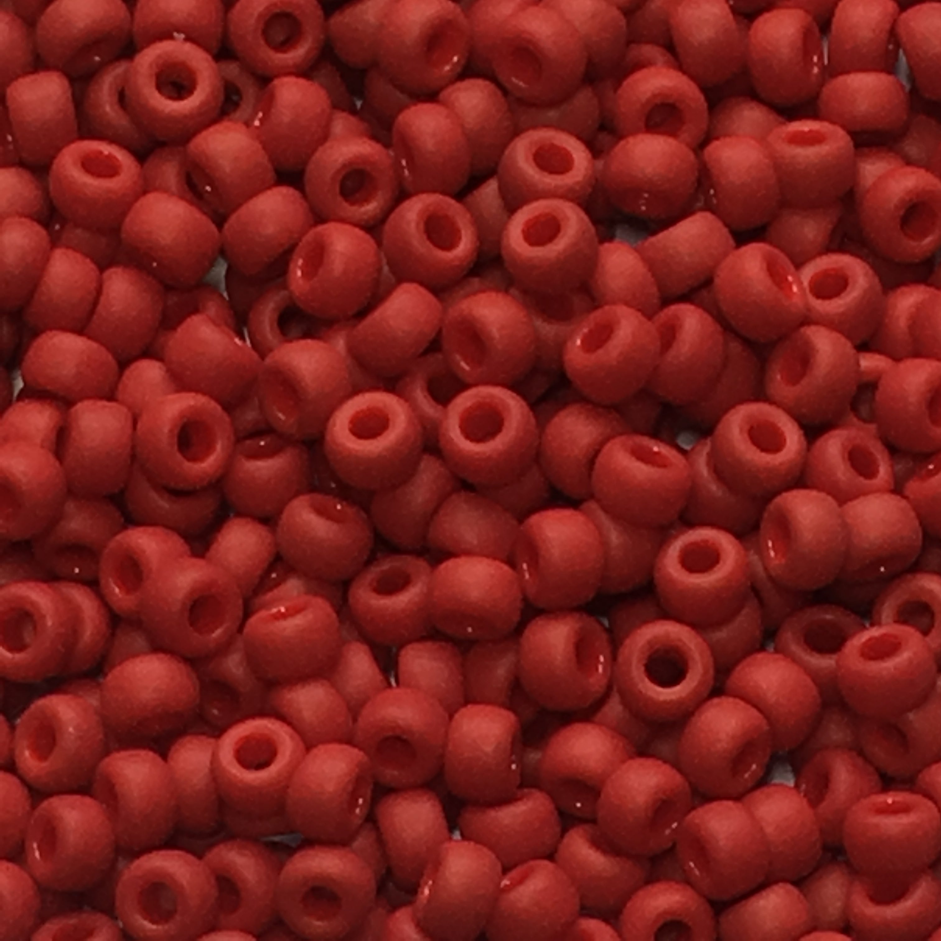 Miyuki 8-2040   8/0 Matte Metallic Dark Maroon Seed Beads - 5 or 10 gm