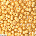 Miyuki Berry BB593   2.5 x 4.5 mm Light Caramel Ceylon Beads -  5 gm