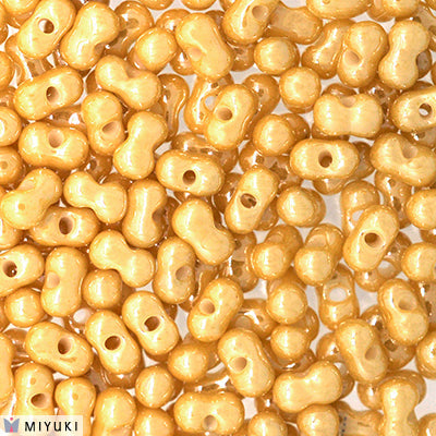 Miyuki Berry BB593   2.5 x 4.5 mm Light Caramel Ceylon Beads -  5 gm