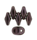 Matubo Superuno 2.5 x 5 mm 23980-15726  Vega on Jet Beads - 5 or 10 gm