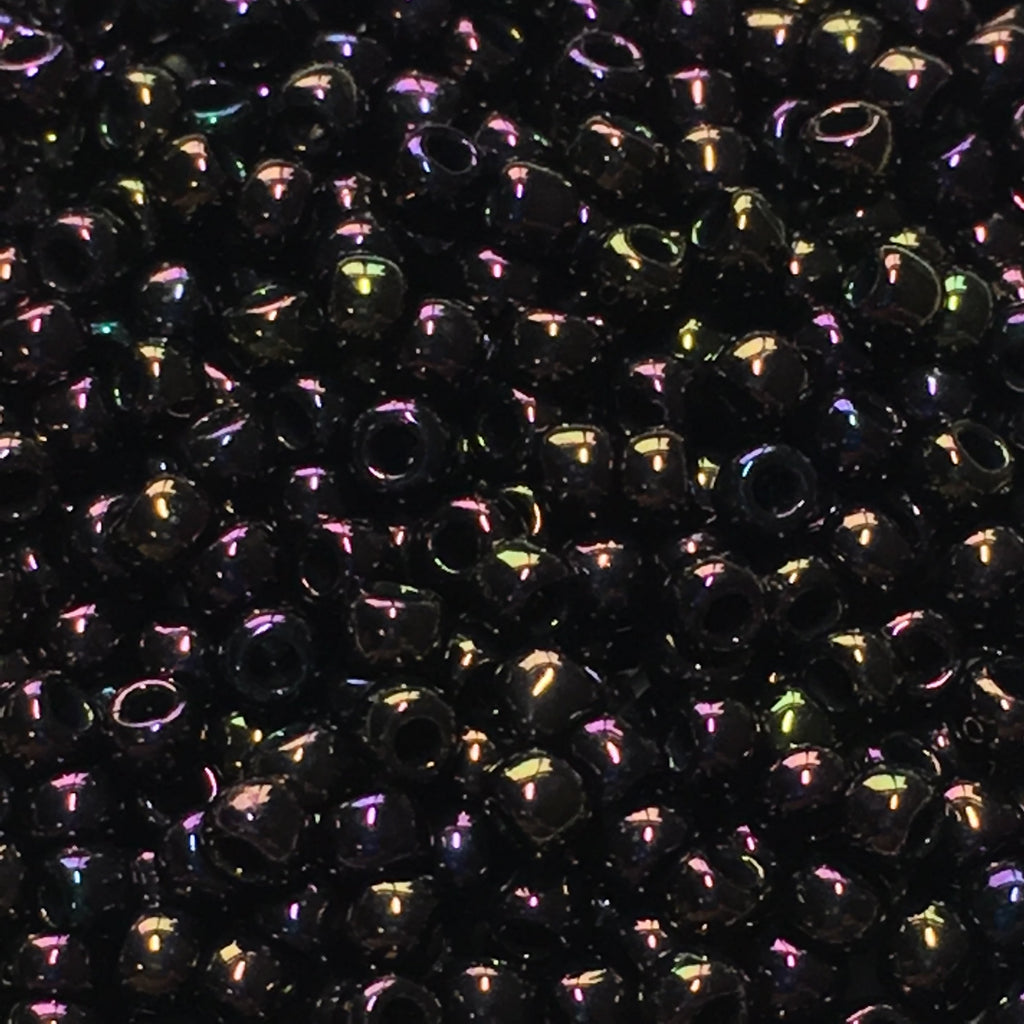 TOHO TR-11-85  11/0 Purple Iris Metallic Seed Beads, 5 or 10 gm