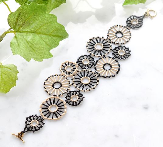 Slender Bugle Bracelet Free Digital Download Beading Pattern/Tutorial/Instructions/How To (DO NOT ADD TO CART - Click on Link on Pattern Page)