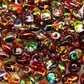 Matubo Superuno 2.5 x 5 mm 00030-95600  Crystal Magic Red Yellow Beads - 5 or 10 gm