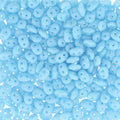 Matubo Superduo 2.5 x 5 mm 63030  Turquoise Blue Beads - 5 or 10 gm