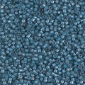 Miyuki Delica DB2054 11/0 Luminous Dusk Blue Cylinder/Tube Beads - 5 or 10 gm