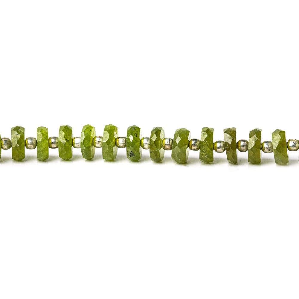 Idocrase Faceted Rondelle