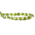 Idocrase Top Drilled Faceted Fan Shape