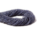 Iolite Beads Faceted Rondelle