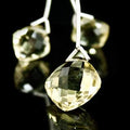 Lemon Quartz Beads Corner Drilled Pillow Set