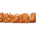 Mandarin Garnet Beads Plain Nugget Chips