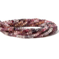 Multi-colored Spinel Plain Rondelles