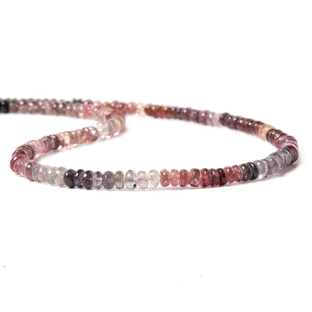 Multi-colored Spinel Plain Rondelles