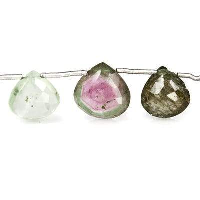 Multi-gemstone Beads Heart Briolette
