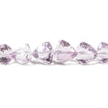Pink Amethyst Straight Drilled Trillion