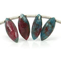 Ruby In Zoisite Faceted Marquise