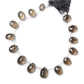Smoky Quartz Faceted Oval