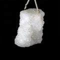 Solar Quartz Focal Bead Stalactite Natural Structure with Drusy